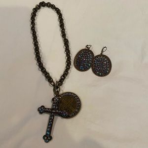 Antique Gold Jewelry Set